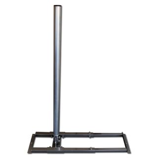 Dachsparrenhalter Aufdachhalter variabel 52-90 cm Mast 48mm 1m