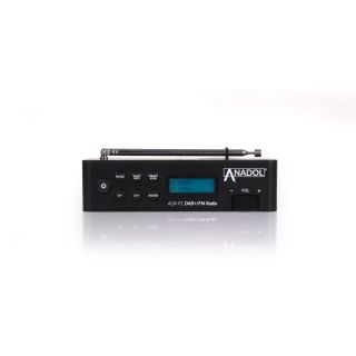 Anadol ADX-P1 DAB+ / FM Radio schwarz mit 20 Senderspeicherplätzen