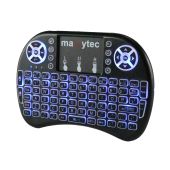 Maxytec s90 Wireless Mini Tastatur Combo mit Touchpad Aufladbar mit Beleuchtung