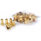 Anadol Gold Line 5/4 Multischalter f&uuml;r 1 Satelliten und 4 Ausg&auml;nge/Receiver, 9 vergoldete F-Stecker gratis