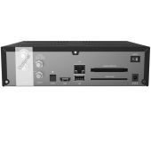 AXAS E4HD 4K UD E2 Linux Receiver, 1x Kartenleser, 1x Modul Schacht,  USB 3.0, mit 1x S2x Sat Tuner (2.Tuner w&auml;hlbar)