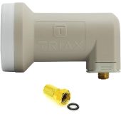 Triax TSI 100 Gold Single LNB mit PLL Technologie, 1fach...