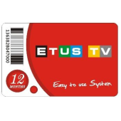 ETUS IP TV Abo Verlängerung für 12 Monate Laufzeit