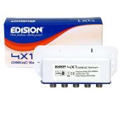 Edision 4/1 DiseqC Schalter mit Wetterschutzgeh&auml;use