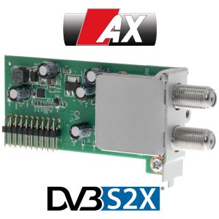 AX 4K-Box Sat (DVB-S2X) Plug &amp; Play Tuner f&uuml;r HD51