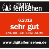 Anadol Gold Line Twin LNB 0.1 dB inklusiv 4 vergoldete F-Stecker gratis