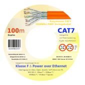Easymouse CAT7 Gigabit Netzwerk - Verlegekabel S/FTP...